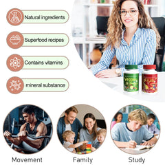 Label detailing antioxidant formula and ingredients