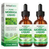 Bottle of FSLHCY Pure Moringa Oleifera Liquid Drops with dropper