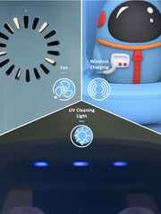 Charging options: capsule charging and USB charging