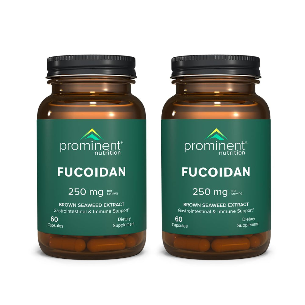 Prominent Nutrition Fucoidan bottle – 250mg, 60 count