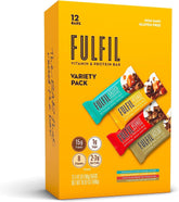 Fulfil Protein Bars best-sellers variety pack front view for an on-the-go snack.