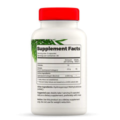 Serving details: 3 capsules per serving, 90 capsules per bottle