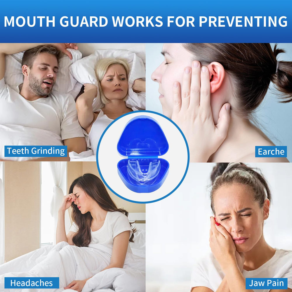 Mouth guard worn during sleep to prevent grinding