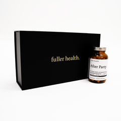 3 capsules shown as recommended serving before bed