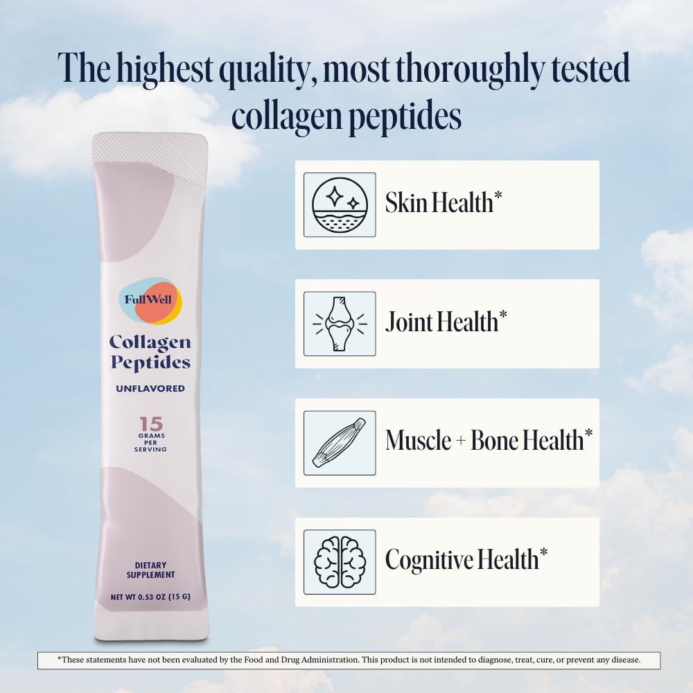 Hydrolyzed collagen Type I and III information on packaging