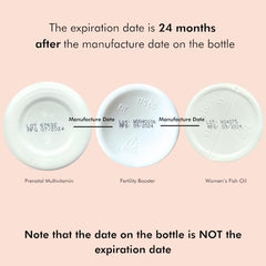 Lifestyle image representing fertility wellness with vitamins