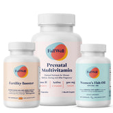 FullWell Fertility Trio bottle label