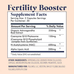 FullWell Fertility Trio DHA and omega-3 visual