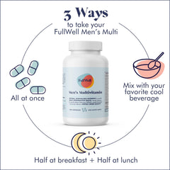 Serving size and dosage information on the bottle label