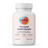 FullWell Prenatal Vitamins bottle front view
