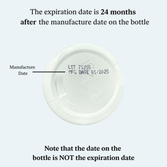 How to take the multivitamin: four capsules daily