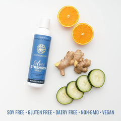 Concept image showing skin health benefits of Fulvic Acid Complex