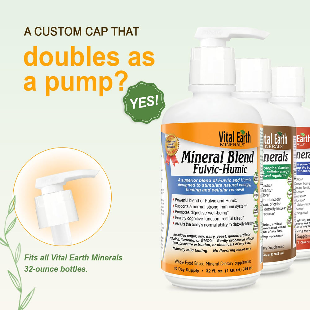 Front label highlighting 70+ trace minerals and electrolytes