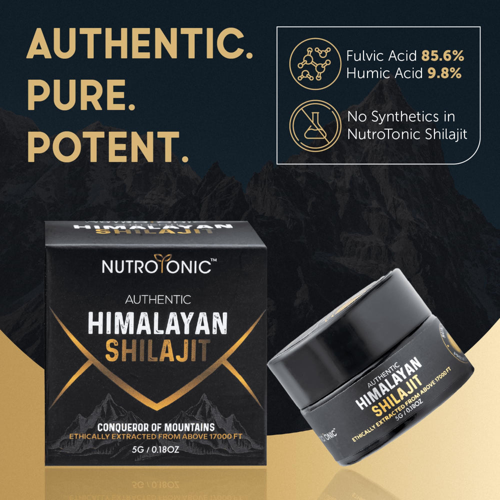 Fulvic and Humic minerals content in Shilajit