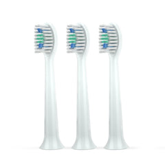 FUMEIKANG Replacement Toothbrush Heads - 3 Pack for Philips Sonicare, compatible and thorough cleaning