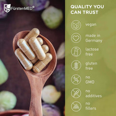 Vegan liver health formula packaging showing 120 capsules