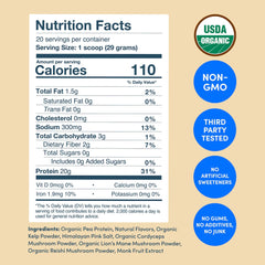 Further Food vanilla protein powder scoop for precise post-workout fueling