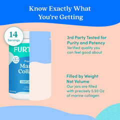 5.93 oz package of Further Food marine collagen powder