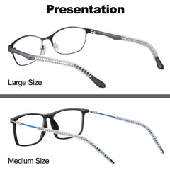 M size ear grip for glasses with 4mm arms