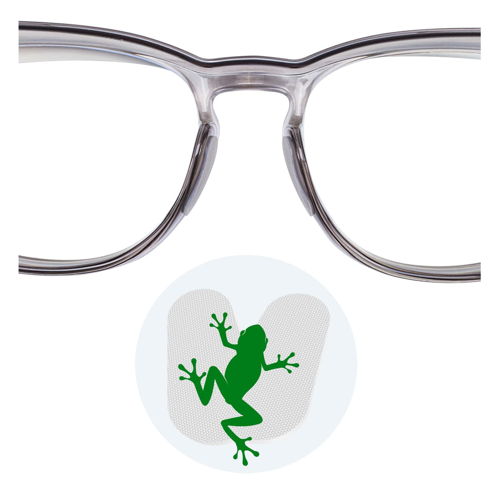 Fusanwin frog-grip nose pads close-up showing microfibers