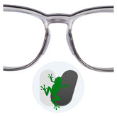 Fusanwin frog-inspired eyeglass nose pads close-up