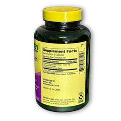 Bottle and capsules layout for Cinnamon supplement