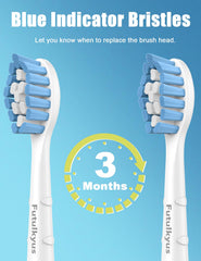 Indicator bristles fading to signal replacement