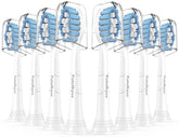FutulkyUs Sensitive replacement toothbrush heads 8-pack white - image 1