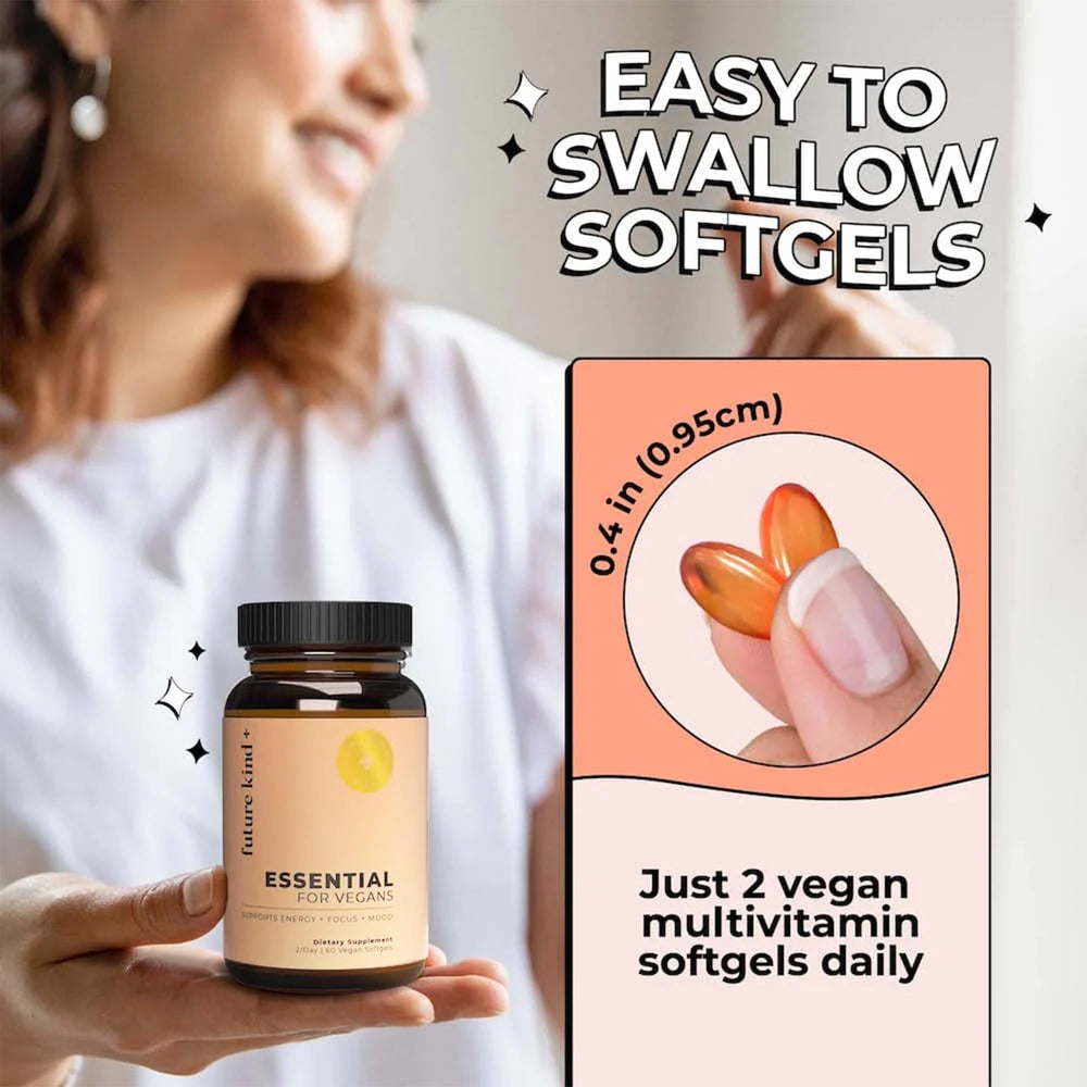 Daily use of Future Kind vegan multivitamins for energy and mood