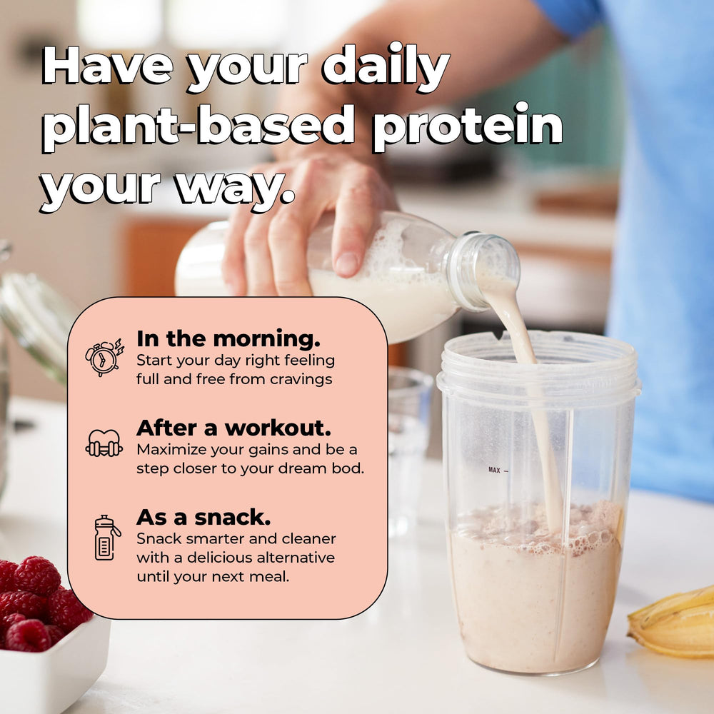 Future Kind vegan protein powder gym-use scene implies convenient shakes during workouts