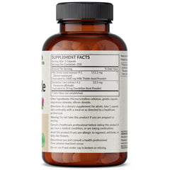 Close-up of Futurebiotics Liver Health 250 Capsules bottle