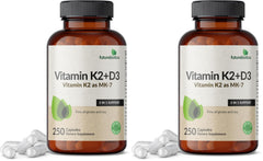 Futurebiotics Vitamin K2 MK-7 with D3 bottle - front view