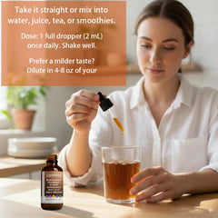 Concept image showing gut health and energy boost