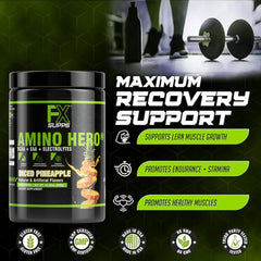 BCAA, EAA and electrolytes icons representing ingredients