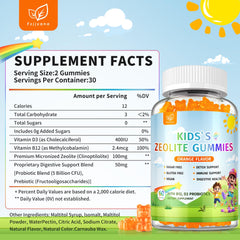 Fzjjyana Zeolite Gummies packaging showing easy daily use and portability.