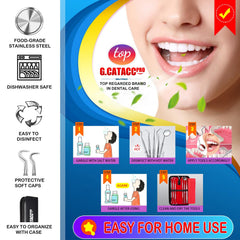 Anti-slip ergonomic handle on dental tools