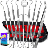 G.CATACC 10-pack dental tools set with case