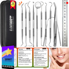 Dishwasher-safe stainless steel dental tools