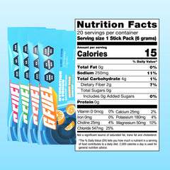 G Fuel Electrolytes on-the-go pouch for quick hydration during travel.