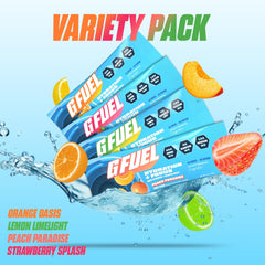 G Fuel Electrolytes Orange Packets provide quick hydration with zero sugar for sustained mental clarity.