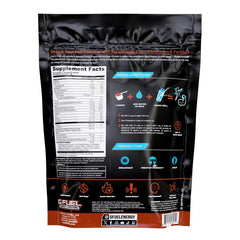 G Fuel protein-energy powder chocolate serving size information for dosing