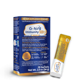G-NiiB Immunity Elite SIM01 Synbiotic Formula bottle and powder