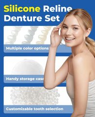 Bead color blending with natural teeth for a seamless look