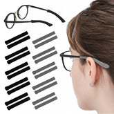 Gaahkai ear cushions for glasses - soft behind-the-ear pads (black/gray)