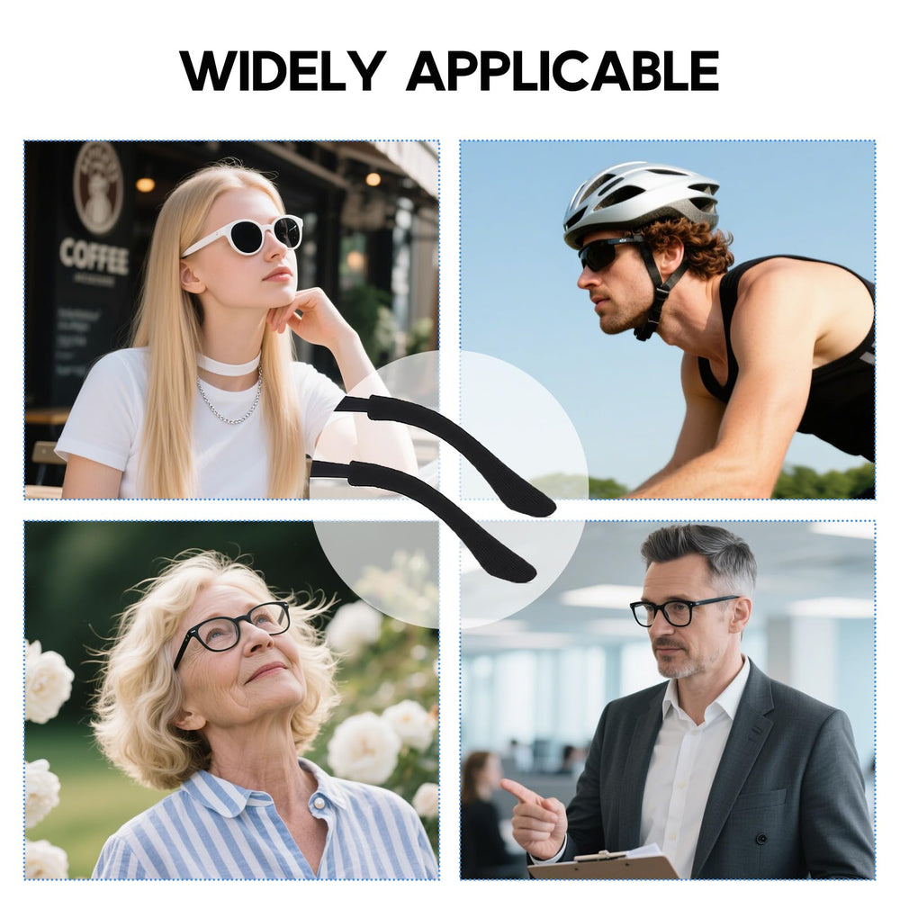 Non-slip ear cushions for active wear - stable wearing experience