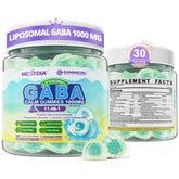 GABA Gummies 1000mg bottle label