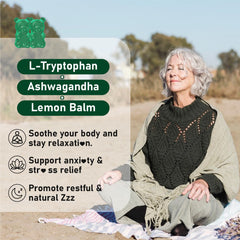 Vegan sugar-free apple-flavored gummies packaging