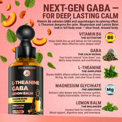 GABA and L-Theanine stress relief drops