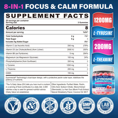 GABA, Magnesium Glycinate, B6 & D3 brain support