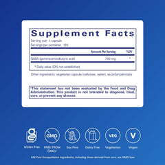 GABA supplement with premium amino acids for relaxation